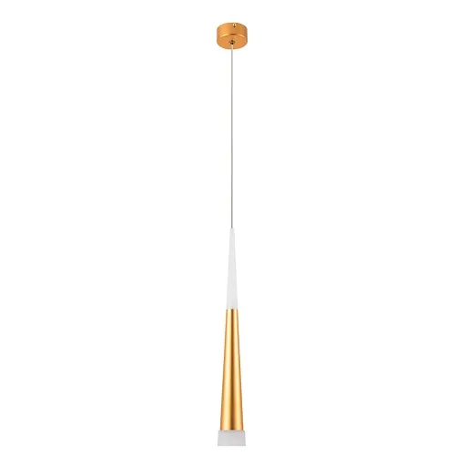 Светильник светодиодный подвесной Arte Lamp Sabik 4000К 28 Вт 4 кв.м золото IP20 (A6010SP-1SG) Светильник светодиодный подвесной Arte Lamp Sabik 4000К 28 Вт 4 кв.м золото IP20 (A6010SP-1SG)