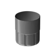 Docke STAL PREMIUM Муфта соединительная D90 (Графит 7024)