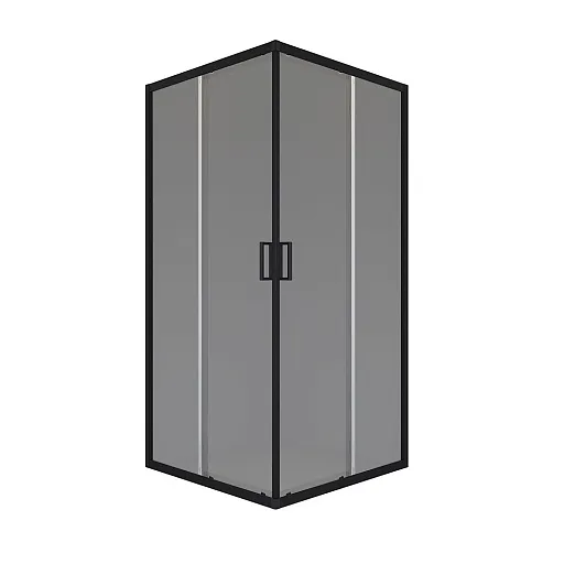 Душевой уголок Domani-Spa Cube V110 черный 100х100х190 см квадрат стекло тонированное 5 мм (DS04CbV110L0T00.Gt-Black) Душевой уголок Domani-Spa Cube V110 черный 100х100х190 см квадрат стекло тонированное 5 мм (DS04CbV110L0T00.Gt-Black)