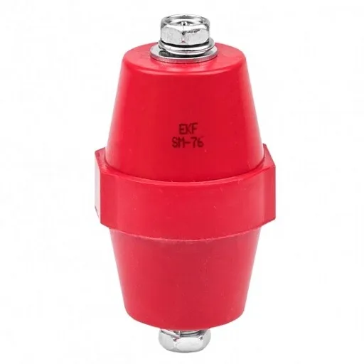 Изолятор EKF PROxima SM-76 IP30 1250 А с болтом и шайбой пластиковый красный (10 шт.) (plc-sm-76) Изолятор EKF PROxima SM-76 IP30 1250 А с болтом и шайбой пластиковый красный (10 шт.) (plc-sm-76)