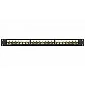 Патч-панель неэкранированная DKC 1U 19 дюйм RJ45 CAT6 24 модуля (RN6PPU24)