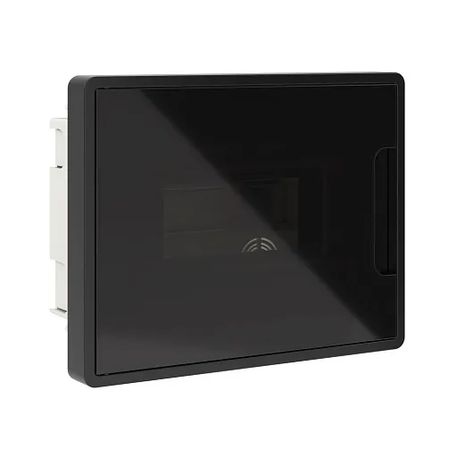 Щит распределительный встраиваемый DKC Frame ЩРВ-П пластиковый IP40 224х181х100 мм 8 модулей черная дверь (F08B1BDDIY) Щит распределительный встраиваемый DKC Frame ЩРВ-П пластиковый IP40 224х181х100 мм 8 модулей черная дверь (F08B1BDDIY)
