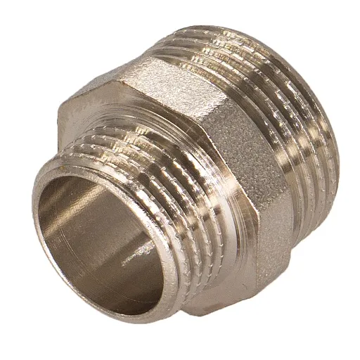 Ниппель переходной CTM 2 НР(ш) х 3/4 НР(ш) латунный (CRRN0234)