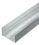 Профиль направляющий Knauf 75x40 мм 3 м 0,60 мм Профиль направляющий Knauf 75x40 мм 3 м 0,60 мм