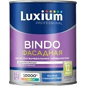 Краска фасадная Luxium эластичная акриловая база BC бесцветная 0,9 л
