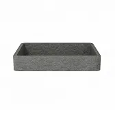 Мыльница для ванной Fora Stone Black настольная полирезин черная (For-STN36BL) Мыльница для ванной Fora Stone Black настольная полирезин черная (For-STN36BL)