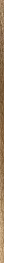 Бордюр металлический Cersanit Metallic рифленый золотистый 600x10x10 мм