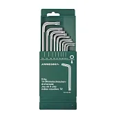 Набор шестигранных ключей Jonnesway Torx 10-50 мм (H07M09S) (9 шт.) Набор шестигранных ключей Jonnesway Torx 10-50 мм (H07M09S) (9 шт.)