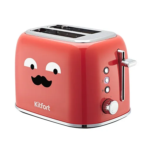 Тостер Kitfort КТ-6218-1 красный Тостер Kitfort КТ-6218-1 красный