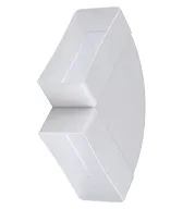 Колено горизонтальное пластиковое для плоских воздуховодов 60х120 мм 90° Колено горизонтальное пластиковое для плоских воздуховодов 60х120 мм 90°