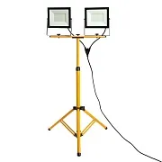 Прожектор светодиодный Feron LL-505 6400K 100 Вт IP65 со штативом желтый/черный