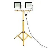 Прожектор светодиодный Feron LL-505 6400K 100 Вт IP65 со штативом желтый/черный Прожектор светодиодный Feron LL-505 6400K 100 Вт IP65 со штативом желтый/черный