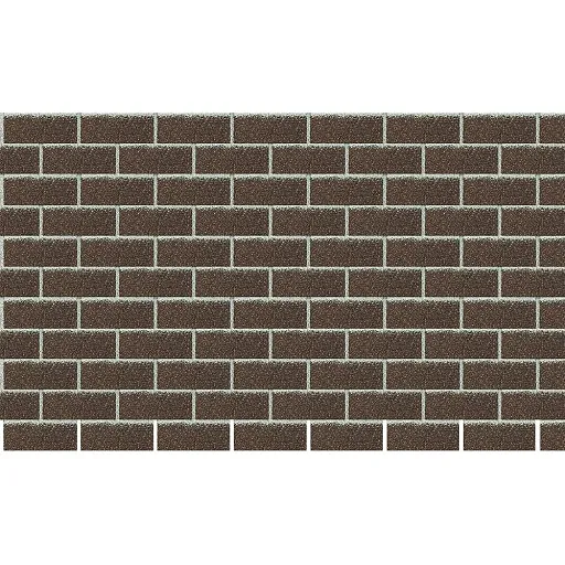 Панель фасадная гибкая Docke Standard Brick 1000х250 мм коричневая 2,5 кв.м Панель фасадная гибкая Docke Standard Brick 1000х250 мм коричневая 2,5 кв.м