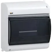 Щит распределительный навесной IEK Krepta 3 КМПн пластиковый IP31 180х188х96 мм прозрачная дверь (MKP42-N-09-31-01) Щит распределительный навесной IEK Krepta 3 КМПн пластиковый IP31 180х188х96 мм прозрачная дверь (MKP42-N-09-31-01)
