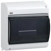 Щит распределительный навесной IEK Krepta 3 КМПн пластиковый IP31 180х188х96 мм прозрачная дверь (MKP42-N-09-31-01) Щит распределительный навесной IEK Krepta 3 КМПн пластиковый IP31 180х188х96 мм прозрачная дверь (MKP42-N-09-31-01)