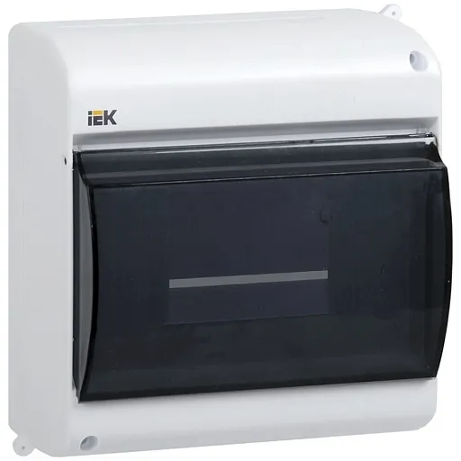 Щит распределительный навесной IEK Krepta 3 КМПн пластиковый IP30 146х136х83 мм прозрачная дверь (MKP42-N-06-30-09) Щит распределительный навесной IEK Krepta 3 КМПн пластиковый IP30 146х136х83 мм прозрачная дверь (MKP42-N-06-30-09)