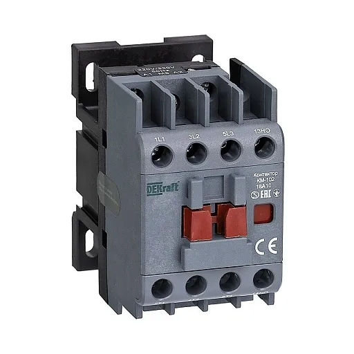 Контактор модульный Dekraft КМ-102 230 В 18 А тип AC 1НО (22003DEK) Контактор модульный Dekraft КМ-102 230 В 18 А тип AC 1НО (22003DEK)