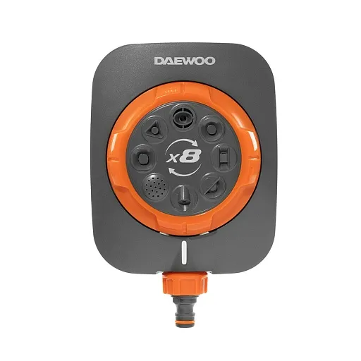 Дождеватель 1х1/2х5/8х3/4 Daewoo 8-Pattern Sprinkler пластиковый статический 8 режимов (DWS 1008)