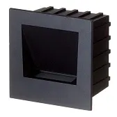 Подсветка для лестниц встраиваемая светодиодная черная 3 Вт 4000К IP65 Feron (41161) Подсветка для лестниц встраиваемая светодиодная черная 3 Вт 4000К IP65 Feron (41161)