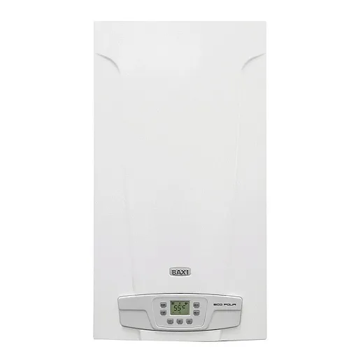 Котел газовый Baxi Eco Four 24 F (24 кВт) двухконтурный с закрытой камерой (CSE46624354) Котел газовый Baxi Eco Four 24 F (24 кВт) двухконтурный с закрытой камерой (CSE46624354)