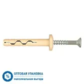 Дюбель-гвоздь Hard-Fix PDG F 6x60 мм грибовидная манжета нейлон (1400 шт.) Дюбель-гвоздь Hard-Fix PDG F 6x60 мм грибовидная манжета нейлон (1400 шт.)