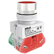 Кнопка плоская Dekraft ВK-22 ABLF D22 660 В IP54 без фиксации красная (25014DEK) Кнопка плоская Dekraft ВK-22 ABLF D22 660 В IP54 без фиксации красная (25014DEK)