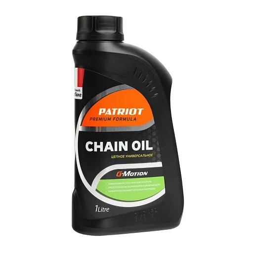 Масло для смазки цепи Patriot G-Motion Chain Oil минеральное 1 л (850030700) Масло для смазки цепи Patriot G-Motion Chain Oil минеральное 1 л (850030700)