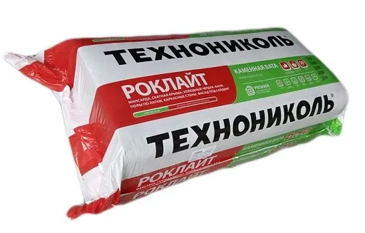 Утеплитель Технониколь Роклайт компрессия 100x600x1200 мм 4,32 кв. м
