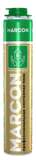 Пена монтажная MARCON PRO 65+ профессиональная летняя 750 мл Пена монтажная MARCON PRO 65+ профессиональная летняя 750 мл