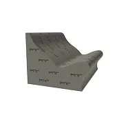 RPG Лежак Forma L1040 H850 W870 мм RPG Лежак Forma L1040 H850 W870 мм