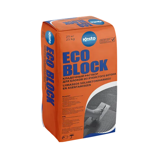 Клей для газобетона Kesto Eco Block