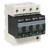 Ограничитель напряжения модульный EKF PROxima T1-T2 275 В 20 кА 4P (OV12-4-504)