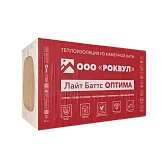 Утеплитель Роквул Лайт Баттс Оптима 50x600x1000 мм 6 кв. м - фотография 2
