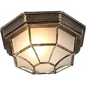 Светильник садово-парковый потолочный Arte Lamp Pegasus черно-золотой E27 60 Вт IP44 (A3121PF-1BN) Светильник садово-парковый потолочный Arte Lamp Pegasus черно-золотой E27 60 Вт IP44 (A3121PF-1BN)