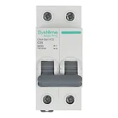 Автоматический выключатель модульный Systeme Electric City9 Set 2P 25А тип C 4,5 кА 230 В (C9F34225) Автоматический выключатель модульный Systeme Electric City9 Set 2P 25А тип C 4,5 кА 230 В (C9F34225)