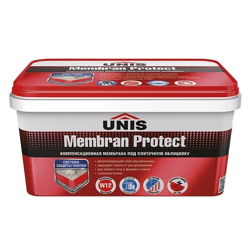Гидроизоляция полимерная Unis Membran Protect красная 4 кг Гидроизоляция полимерная Unis Membran Protect красная 4 кг