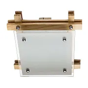 Светильник Arte Lamp Archimede E27 60 Вт 4 кв.м коричневый IP20 (A6460PL-1BR) Светильник Arte Lamp Archimede E27 60 Вт 4 кв.м коричневый IP20 (A6460PL-1BR)