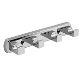 Вешалка для ванной WasserKraft Dill K-3900 4 крючка на шуруп металл хром (K-3974) Вешалка для ванной WasserKraft Dill K-3900 4 крючка на шуруп металл хром (K-3974)