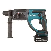 Перфоратор аккумуляторный Makita DHR202RF 18 В 1,9 Дж 3Ач SDS-plus 1 АКБ и ЗУ Перфоратор аккумуляторный Makita DHR202RF 18 В 1,9 Дж 3Ач SDS-plus 1 АКБ и ЗУ