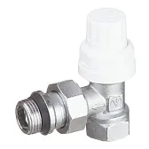 Клапан регулирующий угловой Valtec 1/2 НР(ш) х 1/2 ВР(г) для радиатора (VT.031.NR.04) Клапан регулирующий угловой Valtec 1/2 НР(ш) х 1/2 ВР(г) для радиатора (VT.031.NR.04)