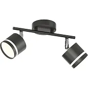 Спот потолочный Schaffner Bajuno GX53 60 Вт 5 кв.м черный IP20 (4735-2 BK) Спот потолочный Schaffner Bajuno GX53 60 Вт 5 кв.м черный IP20 (4735-2 BK)