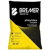 Штукатурка гипсовая Bremer Weisse 10 бежевая 30 кг Штукатурка гипсовая Bremer Weisse 10 бежевая 30 кг