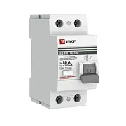 УЗО EKF PROxima ВД-100 80А 1P+N тип AC 300 мА 4,5 кА селективное (elcb-2-80-300S-em-pro) УЗО EKF PROxima ВД-100 80А 1P+N тип AC 300 мА 4,5 кА селективное (elcb-2-80-300S-em-pro)