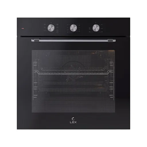 Духовой шкаф электрический встраиваемый Lex EDP 670 BL MAX 595 мм черный