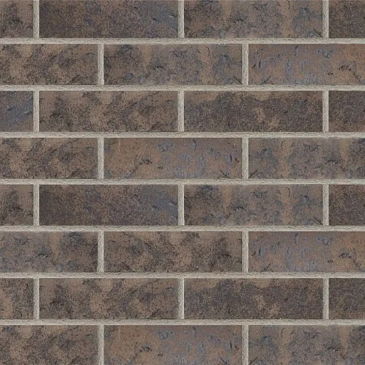 Клинкерная плитка для фасада Terramatic Moon Brown DK (18 шт.= 0,31 кв.м) коричневая 240х71х14 мм