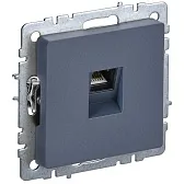 Розетка компьюторная IEK Brite встраиваемая маренго RJ45 (BR-K10-1-K35) Розетка компьюторная IEK Brite встраиваемая маренго RJ45 (BR-K10-1-K35)