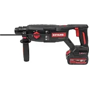 Перфоратор аккумуляторный Keyang HD20BLH-26V 18 В 2,5 Дж 5 Ач Li-Ion SDS-plus 2 АКБ и ЗУ (30684260)