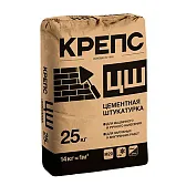 Штукатурка цементная Крепс ЦШ 25 кг