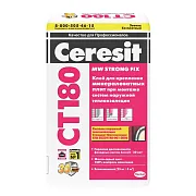Клей Ceresit CT 180 для минераловатных плит 25 кг Клей Ceresit CT 180 для минераловатных плит 25 кг