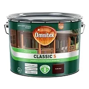 Антисептик Omnitex Classic S декоративный для дерева палисандр 9 л